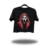 GHOSTFACE RED CROP TOP