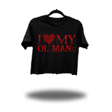 MY OL' MAN CROP TOP