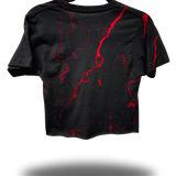 HORROR BLOOD ROAD RASH CROP TOP