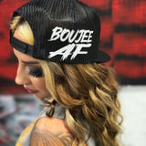 BOUJEE SIDE STYLE BLACK HAT