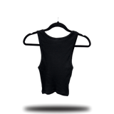 TROUBLE MAKER RIB CROP TANK