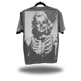 MARILYN SKELETON FADED BLACK OVERSIZED TEE