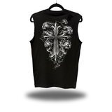 GHOST CROSS ROAD RASH MUSCLE TANK