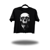 CRAZY SKULL CROP TOP