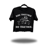 RIDE TOGETHER CROP TOP