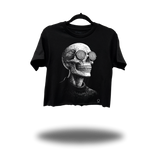 TRIPPY GLASSES CROP TOP