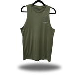 FULL THROTTLE CLASSIC MILITARY GREEN TANK TOP