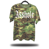 ASSHOLE OVERSIZE VINTAGE CAMO TEE