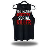 SERIAL KILLER ROAD RASH BLACK TANK TOP