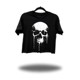 DRIP SKULL CROP TOP