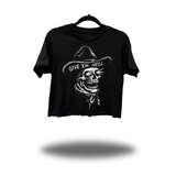 GIVE 'EM HELL CROP TOP