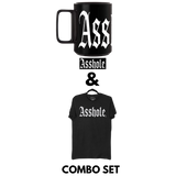 ASSHOLE TEE & MUG COMBO SET