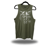 WOLF HEAD GREEN* CLASSIC TANK TOP