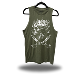 SWORDS MILITARY GREEN CLASSIC TANK TOP