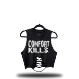 COMFORT KILLS ROAD RASH MID SPINE CROP TOP