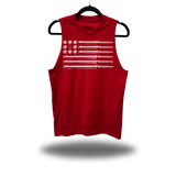 BULLET FLAG RED CLASSIC TANK TOP