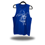 GIVE 'EM HELL ROYAL BLUE CLASSIC TANK TOP