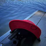 LAKE LIFE RED & BLACK HAT
