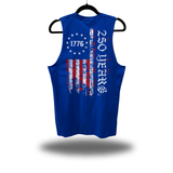250 YEARS STRONG ROYAL BLUE CLASSIC TANK TOP