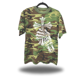 CHROME CROSS OVERSIZE VINTAGE CAMO TEE