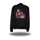 RETRO BIKER BABE HOODIE
