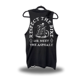 RESPECT THE BIKE ROAD RASH TANK TOP
