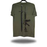 FIGHT MILITARY GREEN CLASSIC TEE