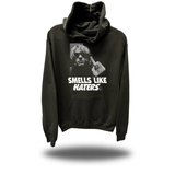 FU TEEN SPIRIT CHARCOAL HOODIE