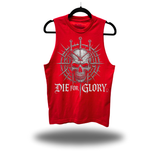 DIE FOR GLORY RED CLASSIC TANK TOP