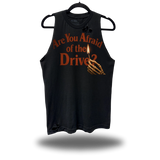 ARE YOU AFRAID ROAD RASH BLACK TANK TOP