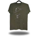 DEAD COWBOY MILITARY GREEN CLASSIC TEE