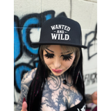 WANTED & WILD FLAT BILL HAT