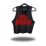 80'S HORROR ROAD RASH CROP TANK TOP