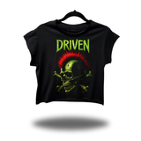 DRIVEN PUNK MUSCLE CROP TOP