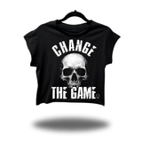 CHANGE THE GAME MUSCLE CROP TOP