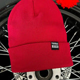 TROUBLE MAKER RED BEANIE