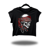 NATIVE RED OG MUSCLE CROP TOP