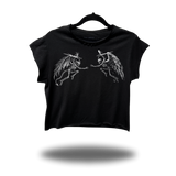 FIGHT TO DEATH MUSCLE CROP TOP