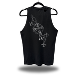 BARBWIRE CROSS ROAD RASH TANK TOP