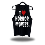 HORROR MOVIES CLASSIC BLACK TANK TOP
