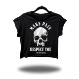 RESPECT MUSCLE CROP TOP