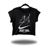 DIE MUSCLE CROP TOP