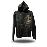 KILL BUGS CHARCOAL HOODIE