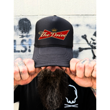 DRIVE WEISER FOAM CURVED BILL BLACK HAT