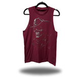DEAD COWBOY MAROON CLASSIC TANK TOP
