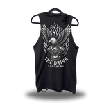 FLAMING ENGINE ROAD RASH TANK TOP