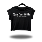 COMFORT KILLS STEEL MUSCLE CROP TOP