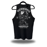 OVERWORKED ROAD RASH TANK TOP