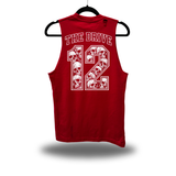 JERSEY ROAD RASH TANK TOP RED