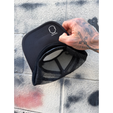 NEON NIGHTMARE FOAM CURVED BILL BLACK HAT